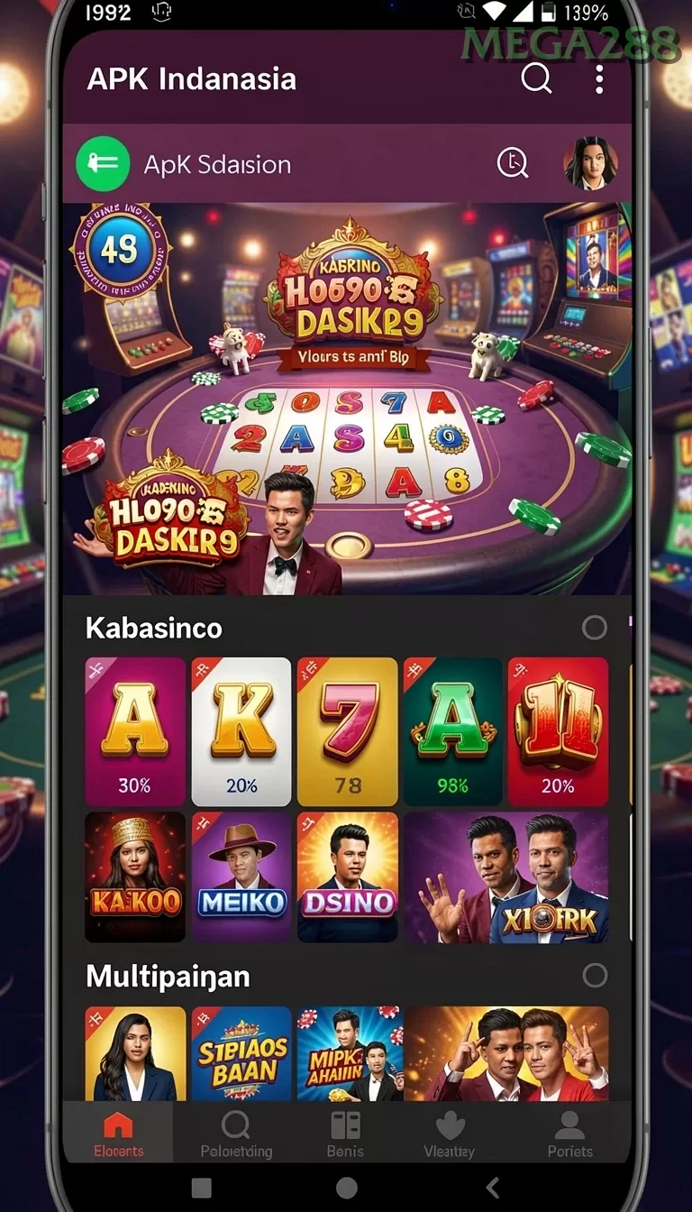 Cuplikan layar KATSU5 — aktivitas