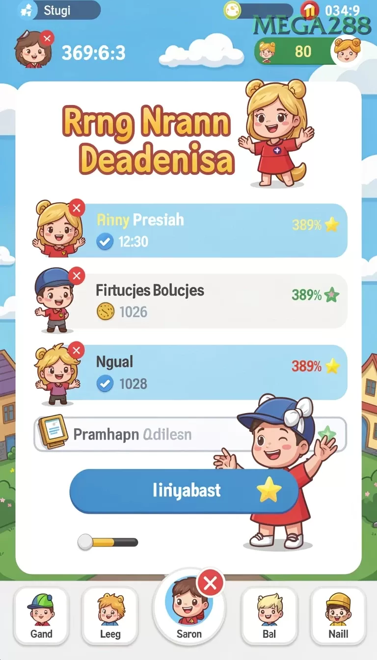 Cuplikan layar KATSU5 — menu navigasi